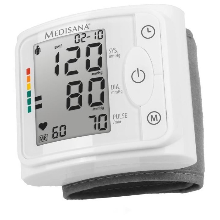 Tensiometre de poignet MEDISANA - BW 320 - mesure de l'arythmie - chiffres XL Tensiometre de poignet MEDISANA - BW 320 - mesure de l'arythmie - chiffres XL