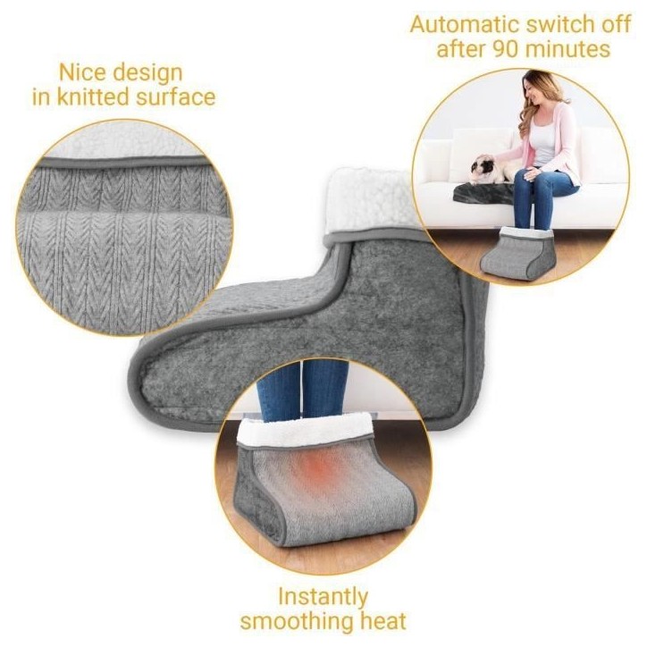 Chauffe-pieds - MEDISANA - FW 150 - 6 niveaux de température - Minuteur - Lavable - Rechauffe et soulage Chauffe-pieds - MEDISANA - FW 150 - 6 niveaux de température - Minuteur - Lavable - Rechauffe et soulage