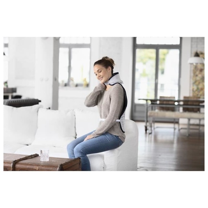 MEDISANA HP 460 - Coussin chauffant pour le cou et le dos - 100W - 3 réglages de température - Arret automatique 90min MEDISANA HP 460 - Coussin chauffant pour le cou et le dos - 100W - 3 réglages de température - Arret automatique 90min