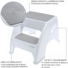 Tabouret marchepied - DREAMBABY - Toddler & Me 2 Up - Antidérapant et