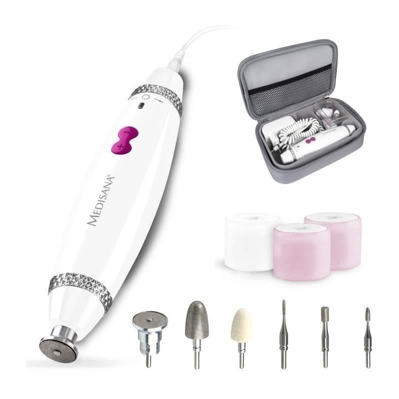 MEDISANA - MP 840 - Appareil pour manucure et pédicure - 3 niveaux de MEDISANA - MP 840 - Appareil pour manucure et pédicure - 3 niveaux de