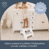 Tabouret marchepied - DREAMBABY - Toddler & Me 2 Up - Antidérapant et