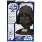 Spin Master Puzzle 4D Build Star Wars Star Wars Casque de Dark Vador modele 3D figurine a assembler Spin Master Puzzle 4D Build Star Wars Star Wars Casque de Dark Vador modele 3D figurine a assembler