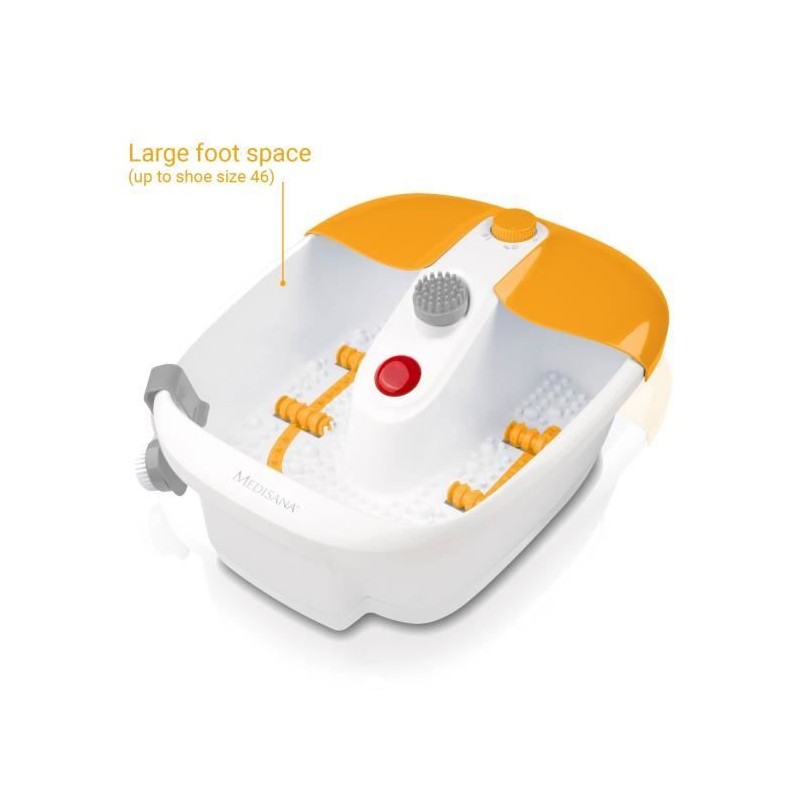 Medisana Bain de Pieds avec Massage de la Zone Réflexe des Pieds, Bai Medisana Bain de Pieds avec Massage de la Zone Réflexe des Pieds, Bai
