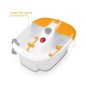 Medisana Bain de Pieds avec Massage de la Zone Réflexe des Pieds, Bain de Pieds avec fonction maintien de la température eau c