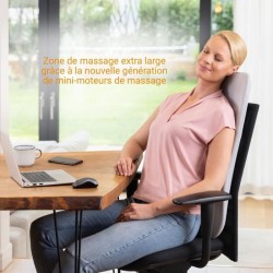 Dossier de massage - MEDISANA - MC 600 - Ultra-fin - Shiatsu et chauff