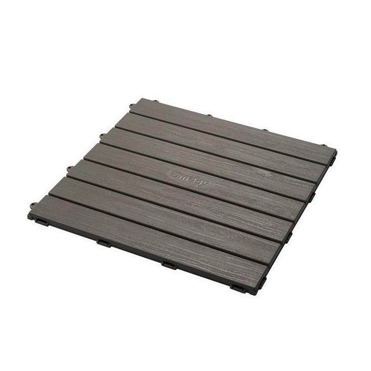 Smoby - Set de 6 dalles - Plancher de Maison - Anti-UV - 45x45cm - Effet texturé bois - Plastique 100% recyclé - Fabriqué en Smoby - Set de 6 dalles - Plancher de Maison - Anti-UV - 45x45cm - Effet texturé bois - Plastique 100% recyclé - Fabriqué en