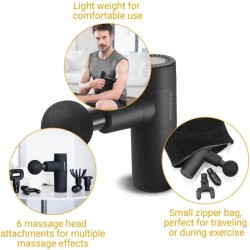 Pistolet de massage - MEDISANA - Mini MG 150 - 5 niveaux de percussion