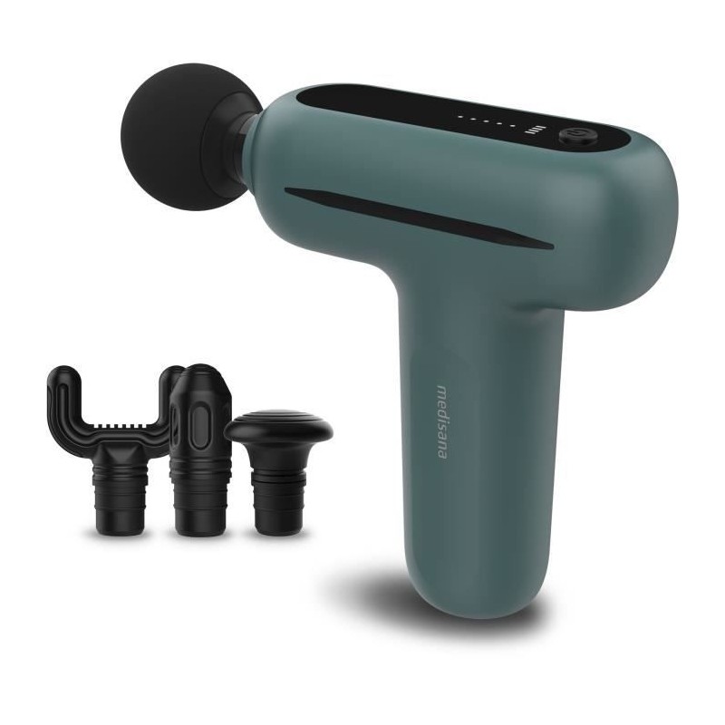 Pistolet de massage - MEDISANA MG 200 - 5 niveaux de percussion - 5 V Pistolet de massage - MEDISANA MG 200 - 5 niveaux de percussion - 5 V