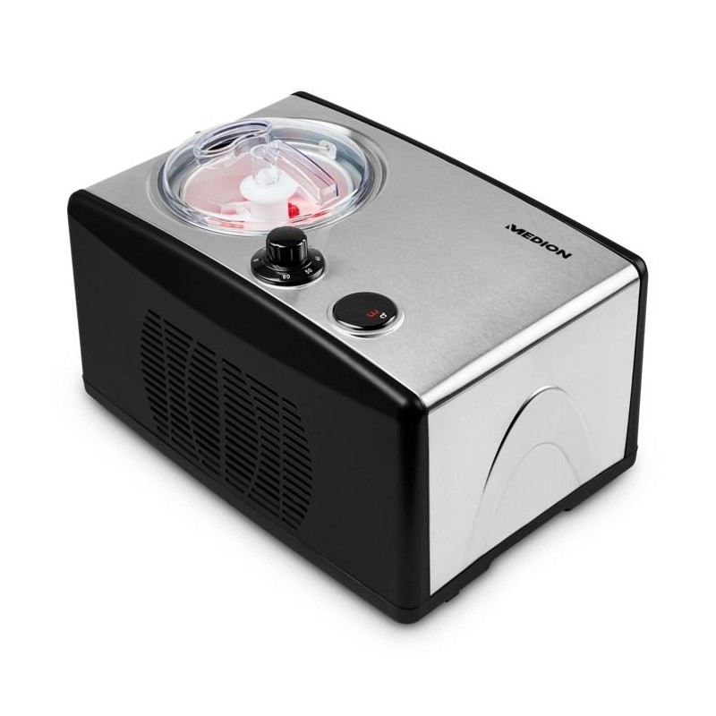 Sorbetiere Yaourtiere - MEDION MD18387 – 150W – de -18 a -35°C Sorbetiere Yaourtiere - MEDION MD18387 – 150W – de -18 a -35°C