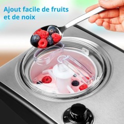 Sorbetiere Yaourtiere - MEDION MD18387 – 150W – de -18 a -35°C