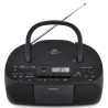 Radio CD K7 - MEDION - FM - 2x3W RMS - Noir