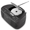 Radio CD K7 - MEDION - FM - 2x3W RMS - Noir