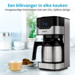 Cafetiere filtre programmable avec carafe - MEDION - MD 18458 - isothe