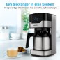 Cafetiere filtre programmable avec carafe - MEDION - MD 18458 - isotherme - 900W - 1,2 L