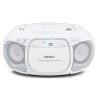 Radio CD - MEDION - FM - 2x2,2W RMS - Blanc