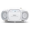 Radio CD - MEDION - FM - 2x2,2W RMS - Blanc