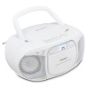 Radio CD - MEDION - FM - 2x2,2W RMS - Blanc
