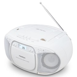 Radio CD - MEDION - FM - 2x2,2W RMS - Blanc
