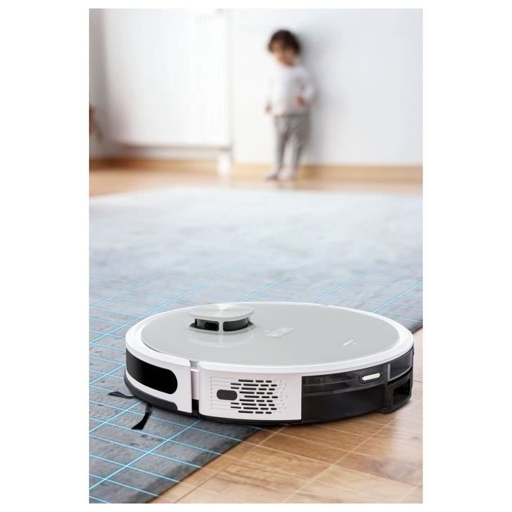 MEDION X21 SW - Robot Aspirateur Laveur avec Station de Vidange - Navigation Laser - Puissance 3000 Pa MEDION X21 SW - Robot Aspirateur Laveur avec Station de Vidange - Navigation Laser - Puissance 3000 Pa