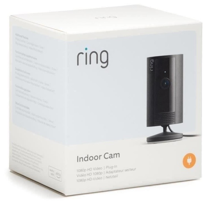 Caméra de surveillance - RING - 2eme Génération - Intérieur - Noir Caméra de surveillance - RING - 2eme Génération - Intérieur - Noir