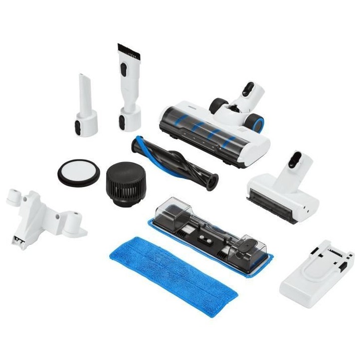 MEDION P350 - Aspirateur Balai sans Fil - Puissance 24 kPa / 350W - Capteur de poussiere - HEPA H13 - Ecran Tactile LED MEDION P350 - Aspirateur Balai sans Fil - Puissance 24 kPa / 350W - Capteur de poussiere - HEPA H13 - Ecran Tactile LED