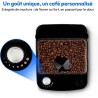 Cafetiere Filtre Digitale Isotherme avec Broyeur - MEDION - 1000W - 1,