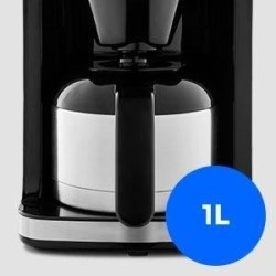Cafetiere Filtre Digitale Isotherme avec Broyeur - MEDION - 1000W - 1,