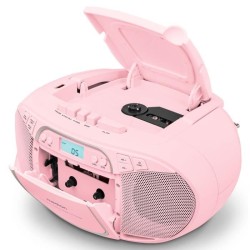 Radio CD - MEDION - FM - 2x2,2W RMS - Rose