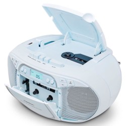 Radio CD - MEDION - FM - 2x2,2W RMS - Bleu