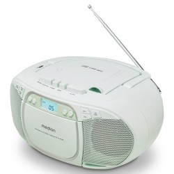Radio CD - MEDION - FM - 2x2,2W RMS - Vert
