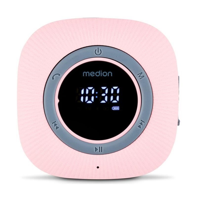Radio de Douche - MEDION - FM - Bluetooth - IPX6 - Ventouse de fixatio Radio de Douche - MEDION - FM - Bluetooth - IPX6 - Ventouse de fixatio
