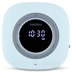 Radio de Douche - MEDION - FM - Bluetooth - IPX6 - Ventouse de fixatio