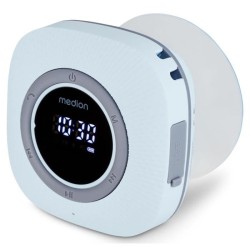 Radio de Douche - MEDION - FM - Bluetooth - IPX6 - Ventouse de fixatio