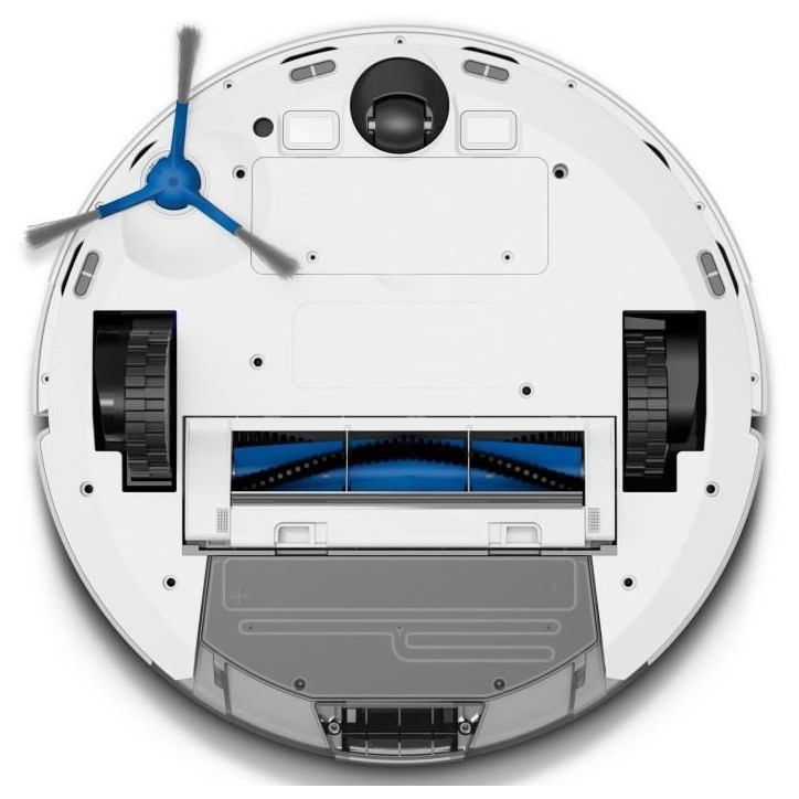MEDION X41 SW+ - Robot Aspirateur Laveur avec station de Vidage - 200 min - Aspiration Puissante de 8000 Pa - Navigation Laser