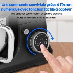 Robot pâtissier - MEDION - MD18420 - 1200 W - 5 L - 8 vitesses - Bol