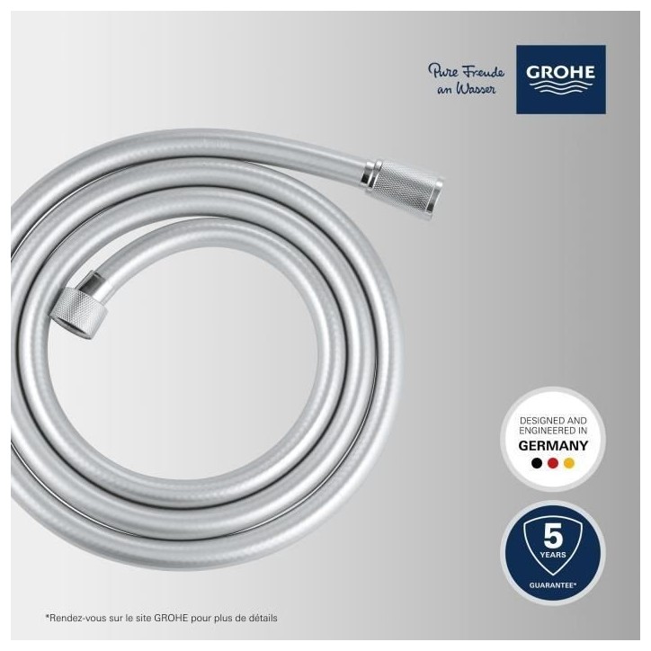Flexible de douche - support de douchette - pommeau de douche Grohe - 27506001