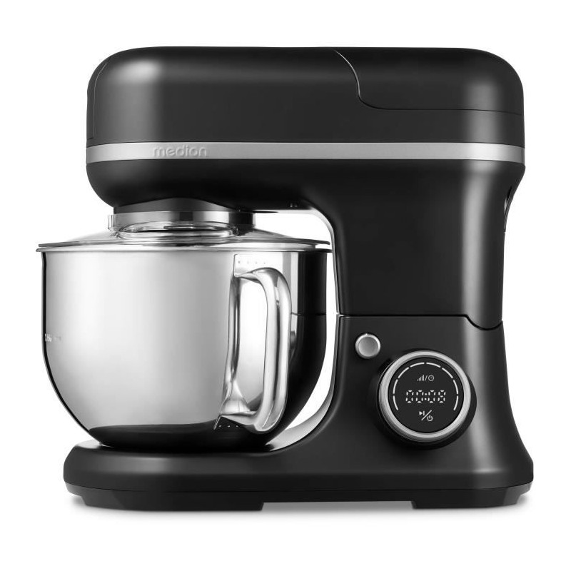 Robot pâtissier 3-en-1- MEDION - MD18430 - 1200 W - 5 L - 8 vitesses Robot pâtissier 3-en-1- MEDION - MD18430 - 1200 W - 5 L - 8 vitesses