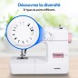 Machine a Coudre - MEDION - SM 70 - 71W - 12 Points - 700 tr/min - LED - Rose Machine a Coudre - MEDION - SM 70 - 71W - 12 Points - 700 tr/min - LED - Rose