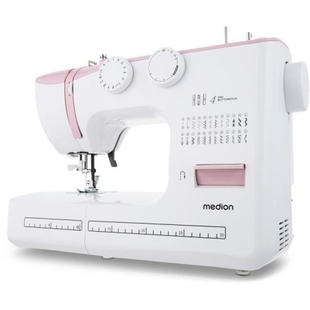 Machine a Coudre - MEDION - SM 60 - 62W - 24 Points + Points Doubles -