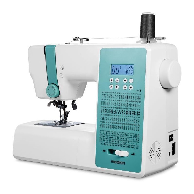Machine a Coudre Numérique - MEDION - SD 36 - 38W - 270 Points - 700 Machine a Coudre Numérique - MEDION - SD 36 - 38W - 270 Points - 700