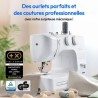 Machine a Coudre - MEDION - SM 60 - 62W - 24 Points + Points Doubles -
