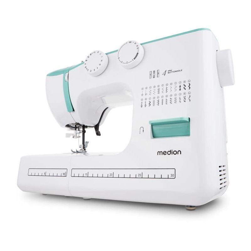 Machine a Coudre - MEDION - SM 60 - 62W - 24 Points + Points Doubles -