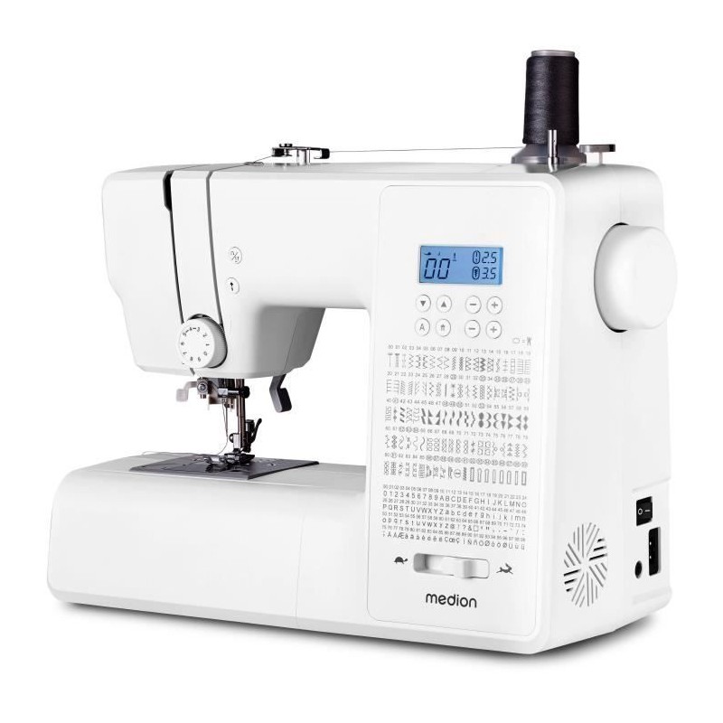 Machine a Coudre Numérique - MEDION - SD 36 - 38W - 270 Points - 700 Machine a Coudre Numérique - MEDION - SD 36 - 38W - 270 Points - 700