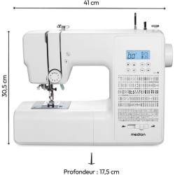 Machine a Coudre Numérique - MEDION - SD 36 - 38W - 270 Points - 700