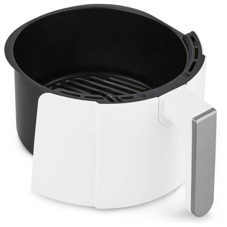 Friteuse a air chaud - MEDION - MD13020 - Airfryer - 1500 watts - Minuterie 60 min - Jusqu'a 200°C - 4,7 L - Blanc Friteuse a air chaud - MEDION - MD13020 - Airfryer - 1500 watts - Minuterie 60 min - Jusqu'a 200°C - 4,7 L - Blanc