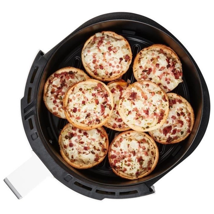 Friteuse a air chaud - MEDION - MD13020 - Airfryer - 1500 watts - Minuterie 60 min - Jusqu'a 200°C - 4,7 L - Blanc Friteuse a air chaud - MEDION - MD13020 - Airfryer - 1500 watts - Minuterie 60 min - Jusqu'a 200°C - 4,7 L - Blanc