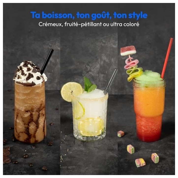 Machine a boissons glacées et granitées MEDION - MD12090 - Capacité 2,6L - 5 programmes - 200W Machine a boissons glacées et granitées MEDION - MD12090 - Capacité 2,6L - 5 programmes - 200W