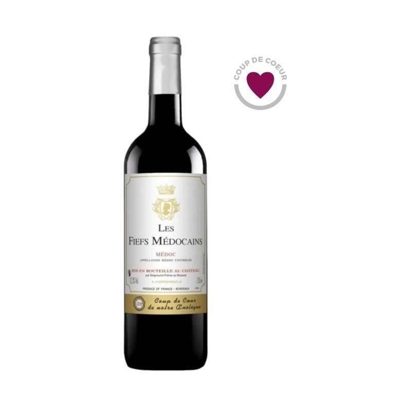 Les Fiefs Médocains Médoc - Vin rouge de Bordeaux 2022 Les Fiefs Médocains Médoc - Vin rouge de Bordeaux 2022