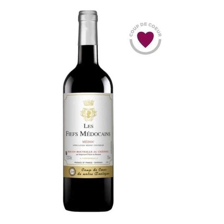 Les Fiefs Médocains Médoc - Vin rouge de Bordeaux 2022